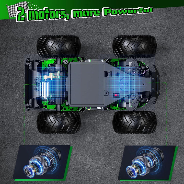 Hielse Coche de Control Remoto, Coche de Control Remoto Todo Terren...