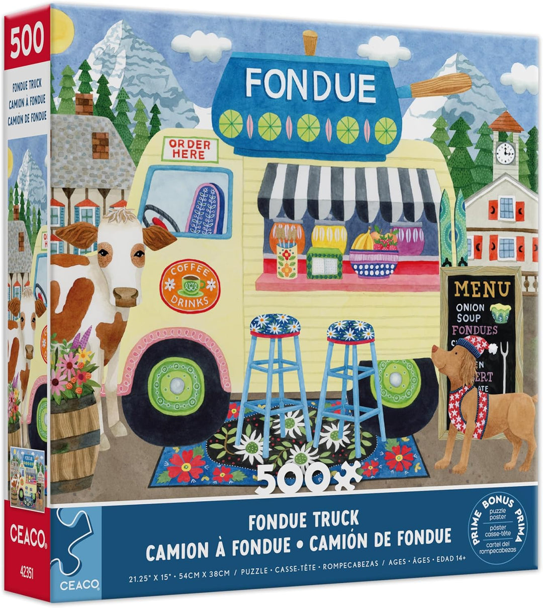 Ceaco - Stephanie Peterson Jones - Fondue Truck -