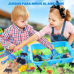 Billeeit Juguete de arena sensorial animal