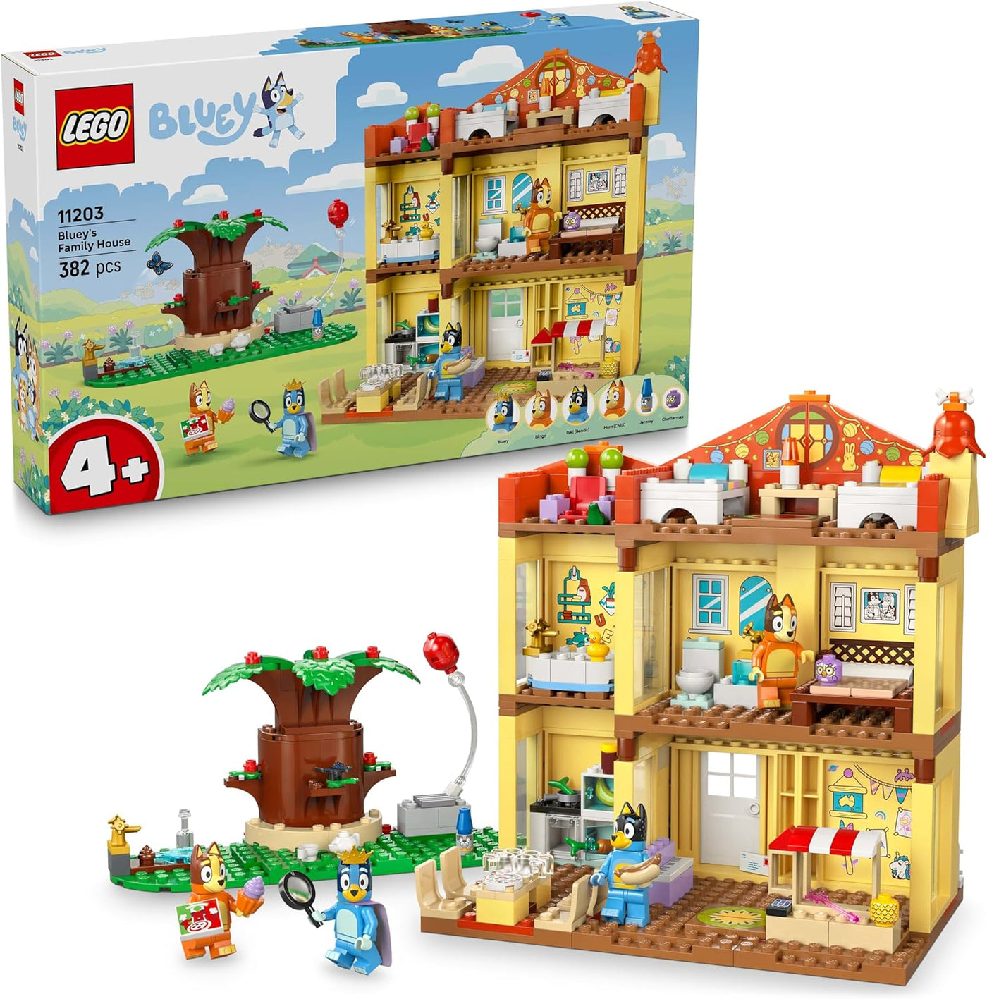 LEGO 11203 Casa familiar de Bluey Bluey, juguete, bloques de constr...