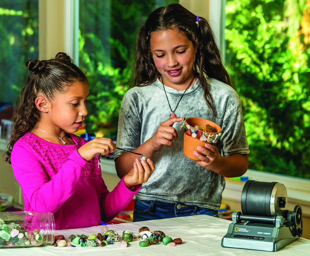 National Geographic Hobby Rock Tumbler Bundle para Kids y Adults