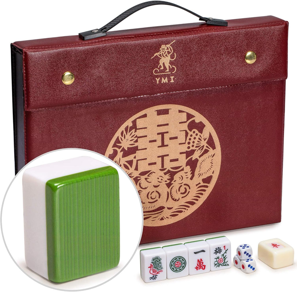YMI chino Mahjong Juego Set profesional – Estándar