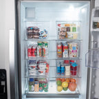 ClearSpace Contenedores de Almacenamiento de Plástico con Tapas X-Large – Perfectos para Organización de Cocina, Organizador de Escritorio o Almacenamiento de Despensa – Organizador de Escritorio