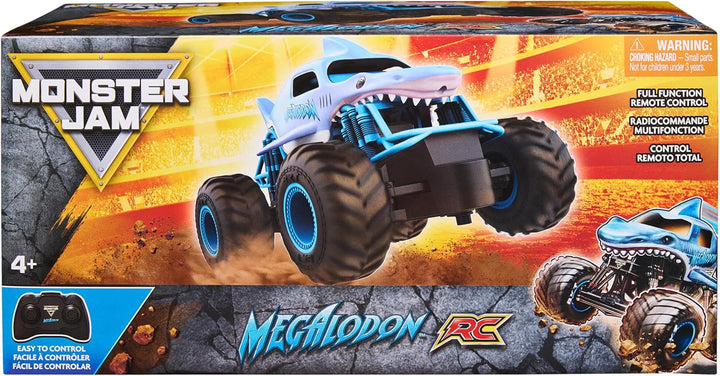 Monster Jam 6047110 Camión monstruo oficial Megalodon a control rem...
