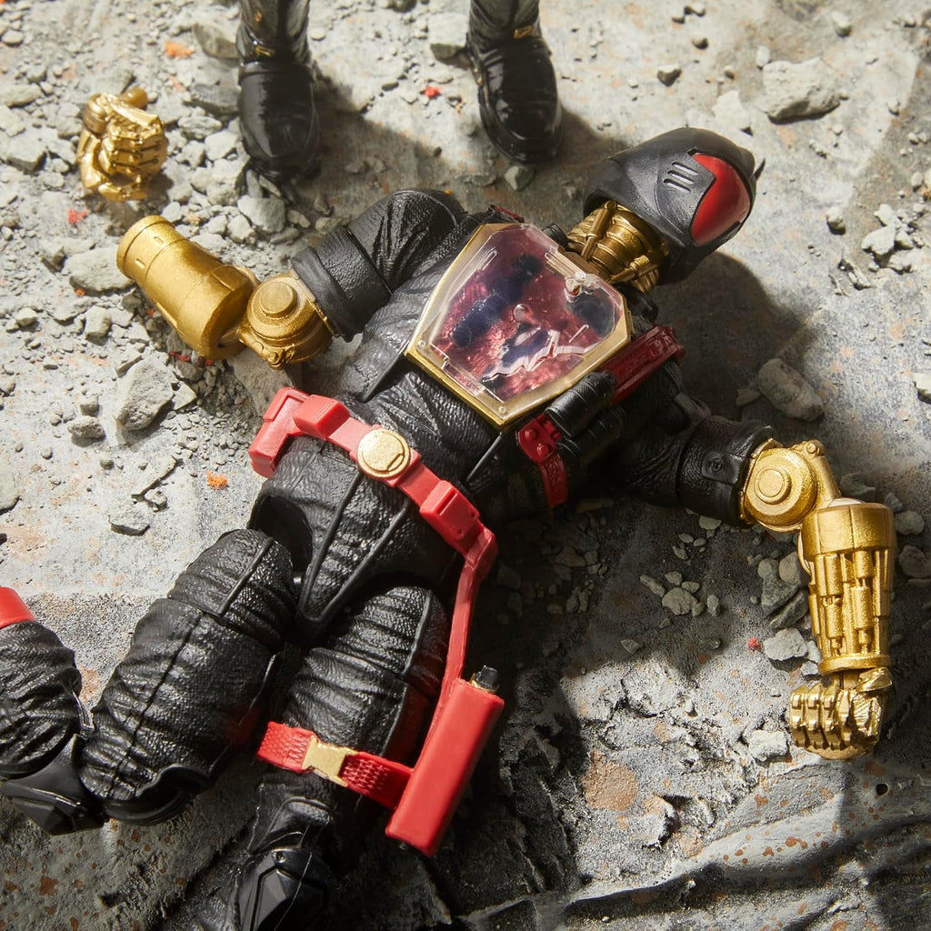 G.I. Joe Classified Series #134, Iron Grenadier B.A.T., Figura de acción coleccionable de 6 pulgadas con 9 accesorios