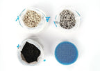 Kit de filtro de recipiente de acero inoxidable externo para acuario