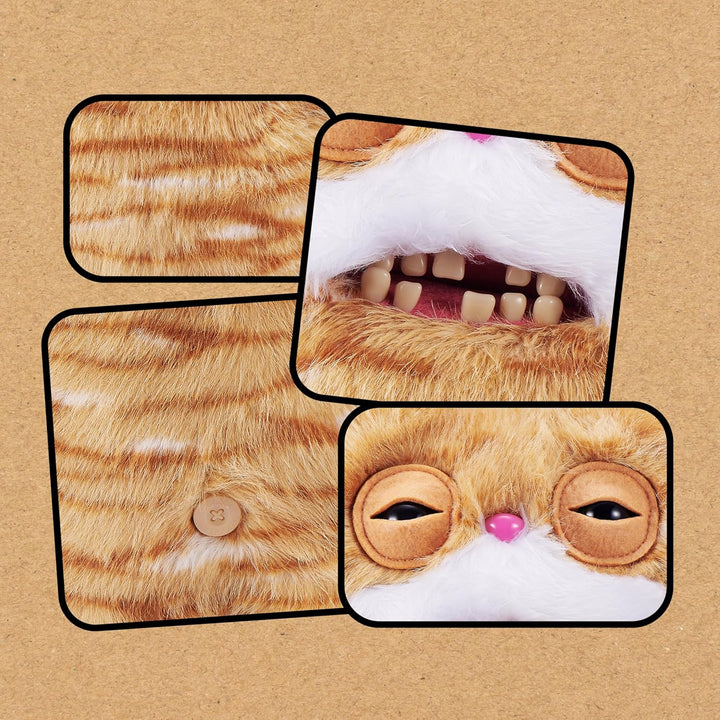 Fuggler ZURU - Juguete de peluche Alley Cats de 9