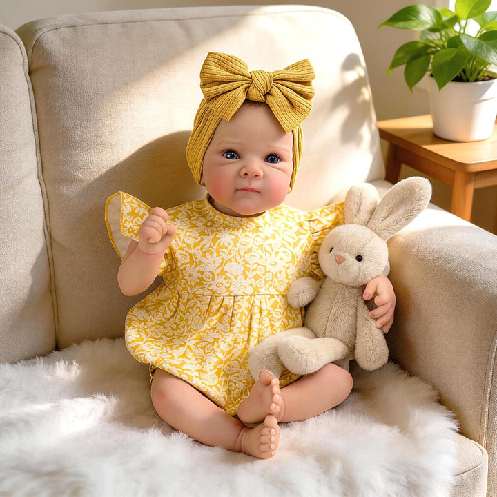 FOCKOF Muñecas realistas de bebé Reborn de 18 pulgadas, muñeca de b...