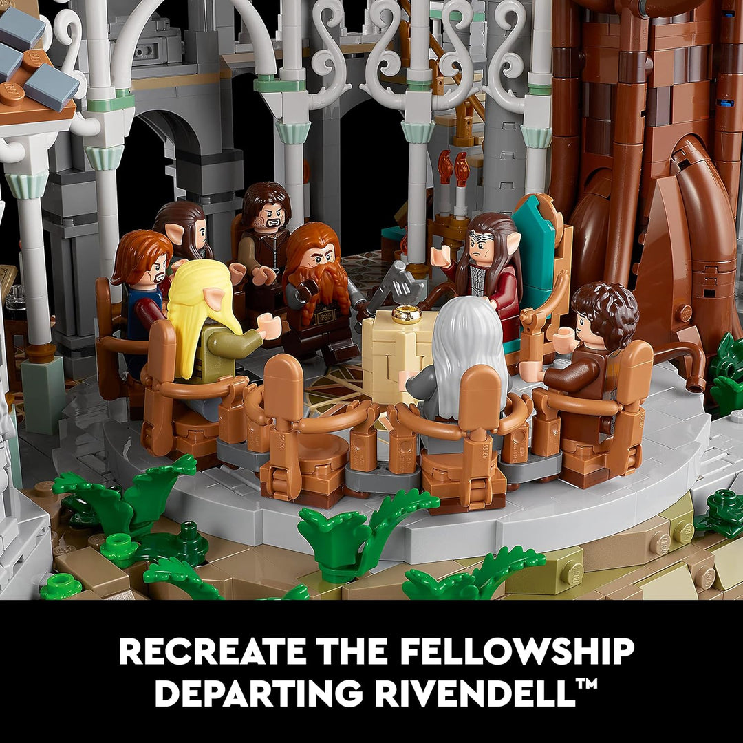 LEGO - Kit construcción Icons de Rivendell de El Señor de