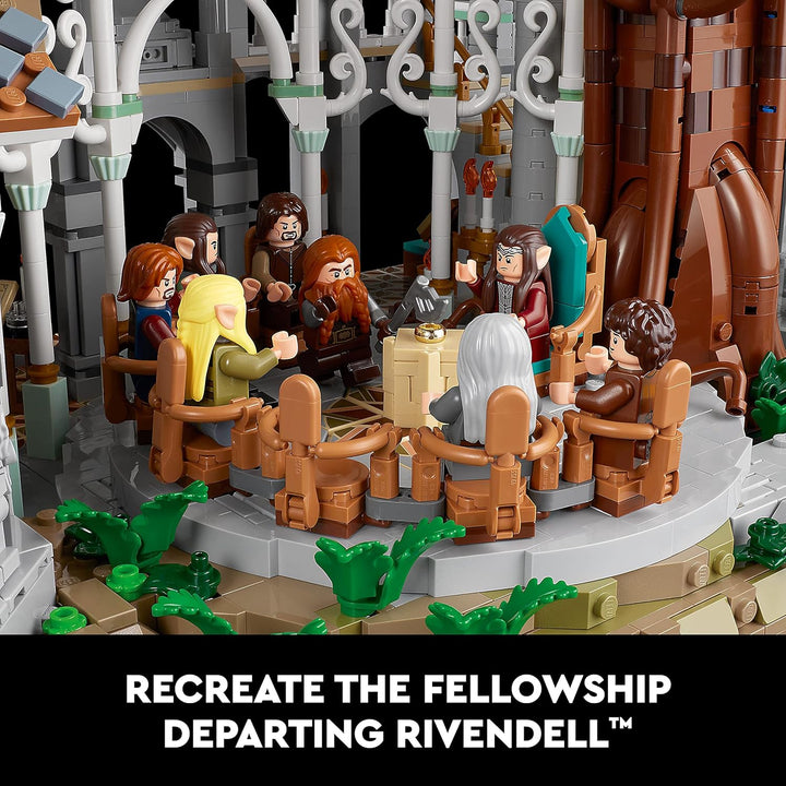 LEGO - Kit construcción Icons de Rivendell de El Señor de