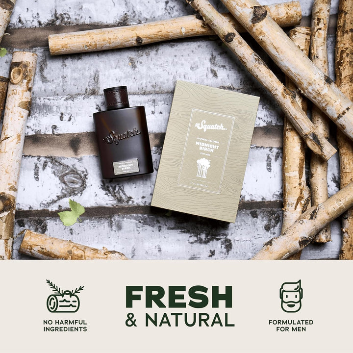 Dr. Squatch Colonia natural para hombres, tecnología Scent-Lock e i...