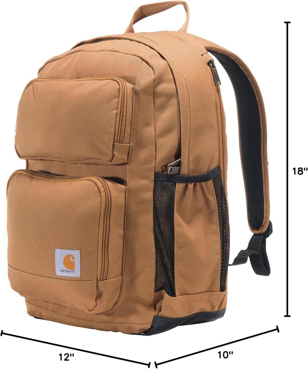 Carhartt Mochila de doble compartimento de 28 L, paquete duradero c...