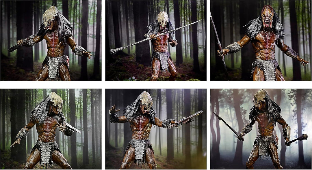 NECA Figura de acción coleccionable de Prey Ultimate Feral Predator...