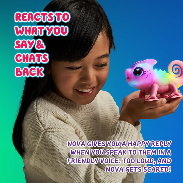 Little Live Pets Nova The Li'l Chameleon, juguete interactivo i...