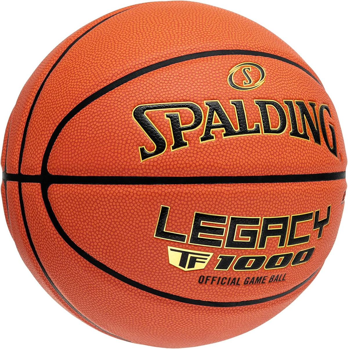 Balón Oficial de Juego Spalding Legacy TF-1000 NFHS, Baloncesto de Interior