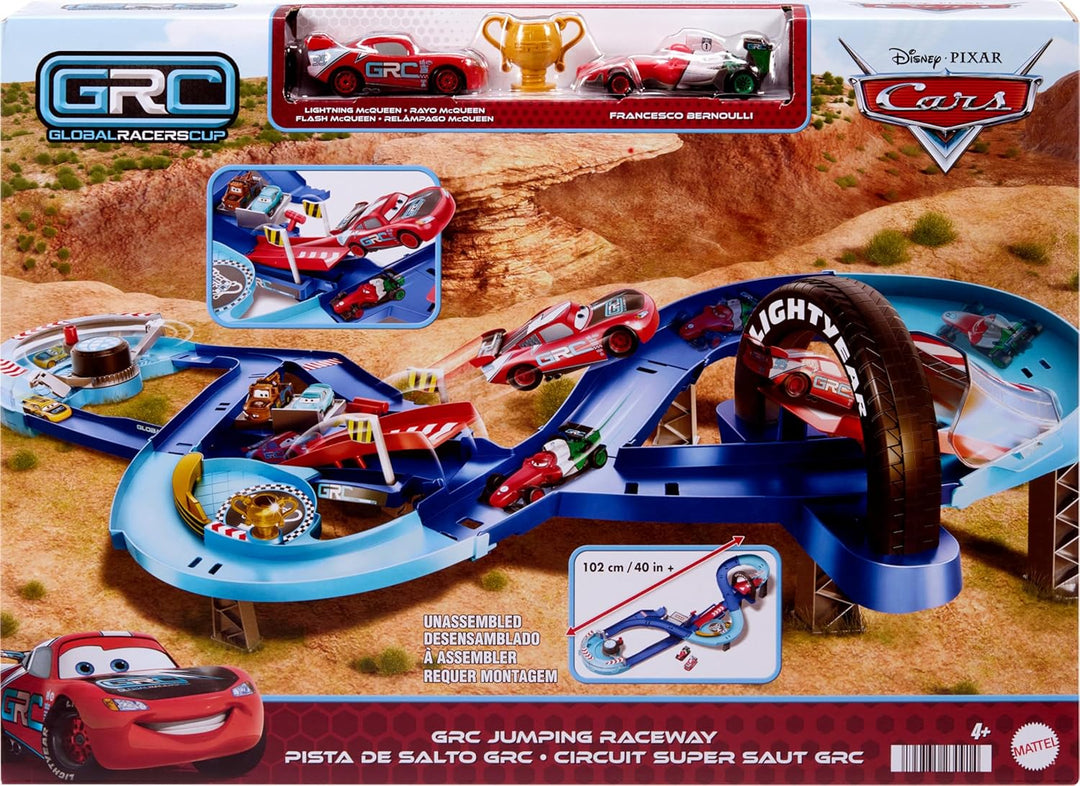Mattel Disney y Pixar Cars Set de Juego con 2 Vehículos de Juguete,...