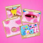 Fuggler Ramos de flores: juego de peluche de 2 x 9 pulgadas + 1 x 3...