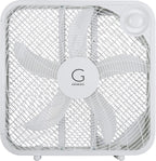 Genesis Ventilador de caja de 20 pulgadas, 3 ajustes, tecnología de...