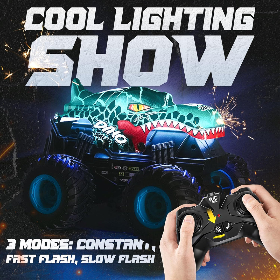 BEZGAR Monster Truck Toys - Camiones monstruo a control