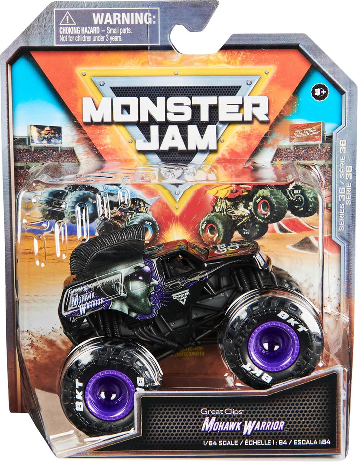 Monster Jam Camión monstruo oficial Mohawk Warrior