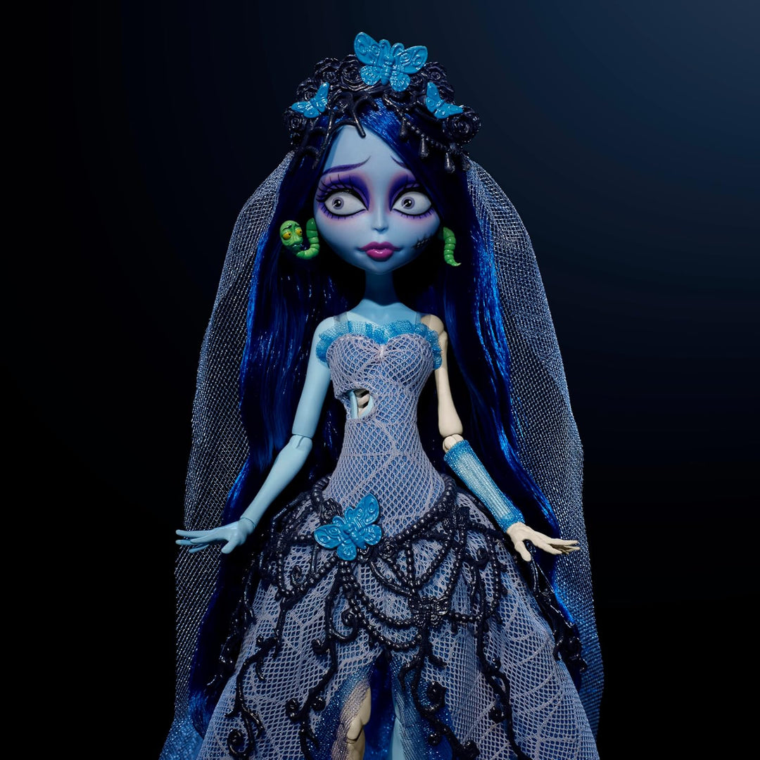 Muñeca coleccionable Monster High Skullector, Corpse Bride Emily en...