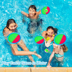 Juego de pelota para tirar y atrapar, juguetes al aire libre para niños, juegos de patio, juguetes de playa, juegos al aire libre para niños y niñas de 3 4 5 6 7 8 9 10 años (mejorado)
