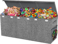 Caja de juguetes Extra Grande con tapas, gran arca de almacenamiento, 40"x14"x16"