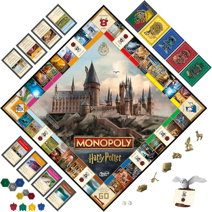 Monopoly Harry Potter - Juego de mesa Una aventura mágica