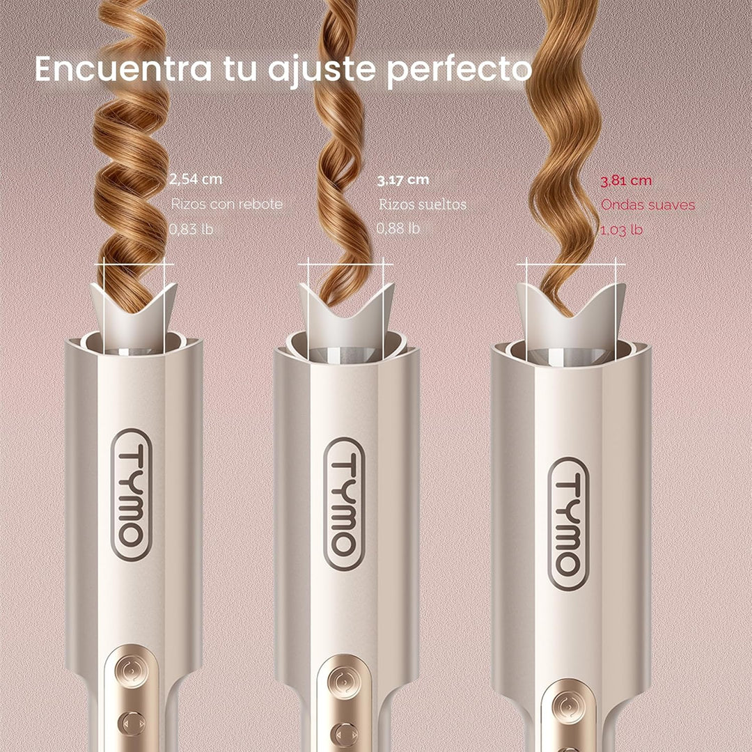 TYMO CurlPro Plus Automatic Rotating Curling Iron - Upgraded Long B...