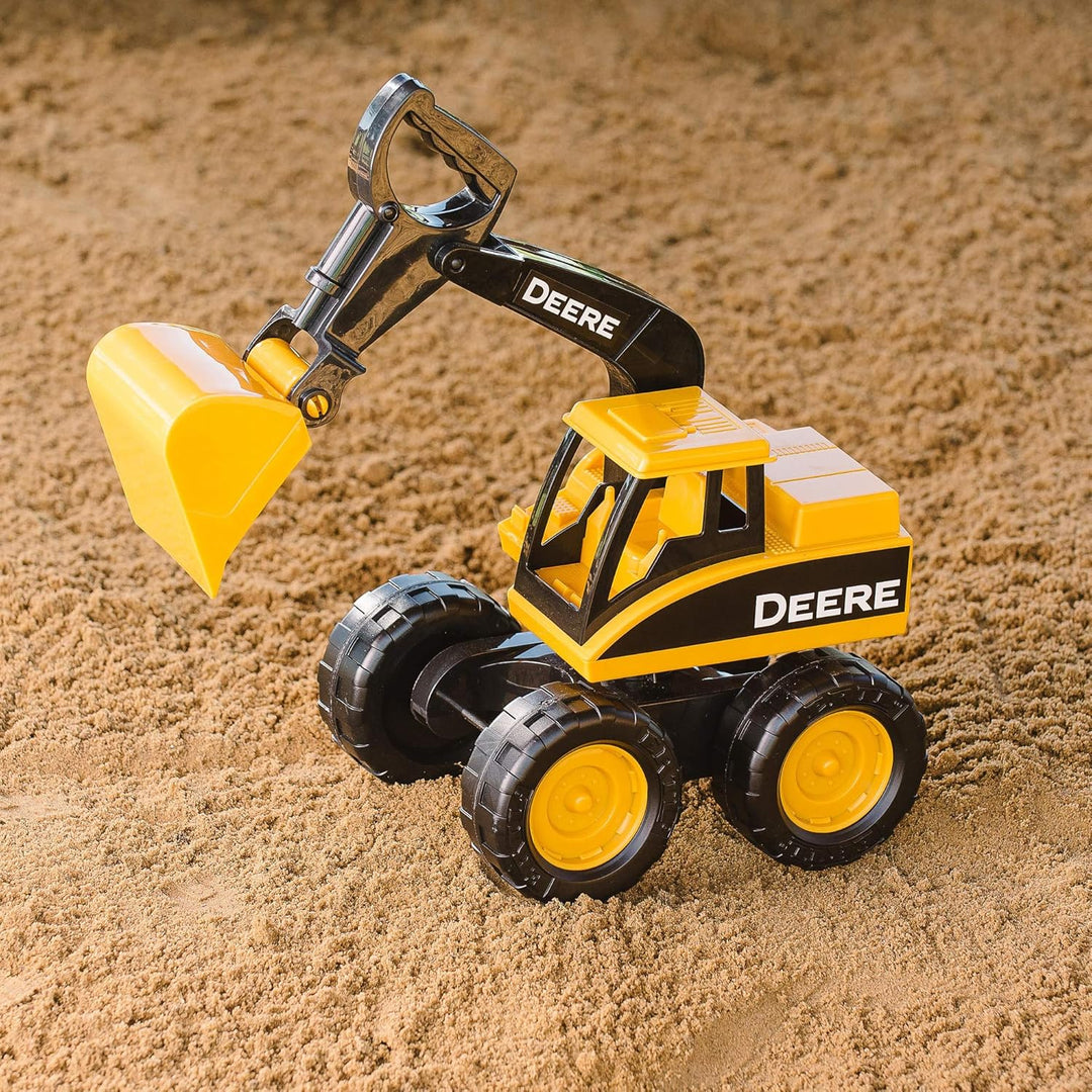 TOMY John Deere Sandbox Juguete Excavadora de Pala Grande con Tolva...