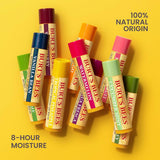 Burt's Bees Bálsamo labial, cera de abejas, fresa, coco y pera,...
