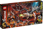 LEGO NINJAGO - Juego de dragón de brujo de calavera 71721 NINJAGO con figuras de juguete de guerrero (1,016 piezas)