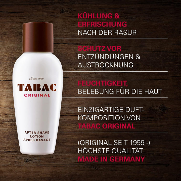 Tabac Original Aftershave para hombre de Maurer &amp; Wirtz, 3.4 onzas