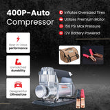 Compresor portátil Viair 400 p con función automática