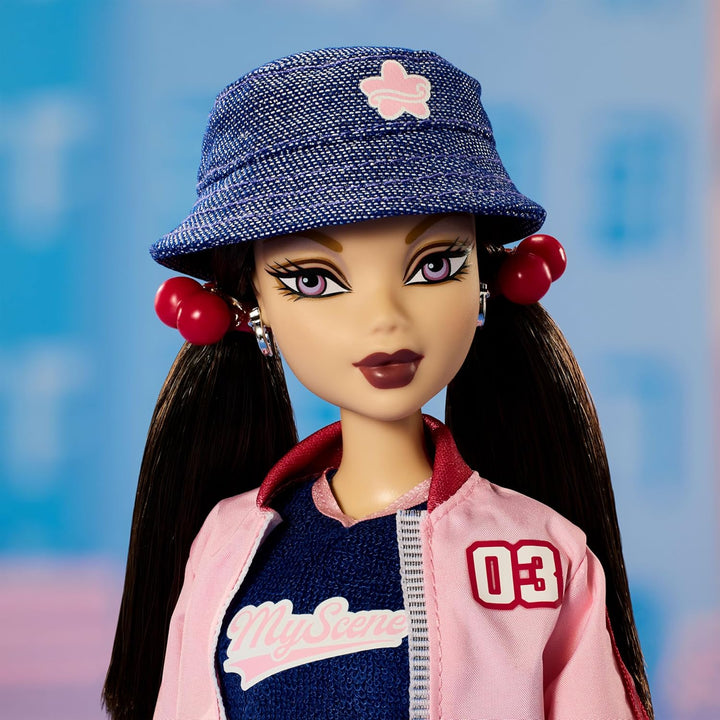 Muñeca Barbie Signature My Scene Nolee y accesorios, atuendo inspir...