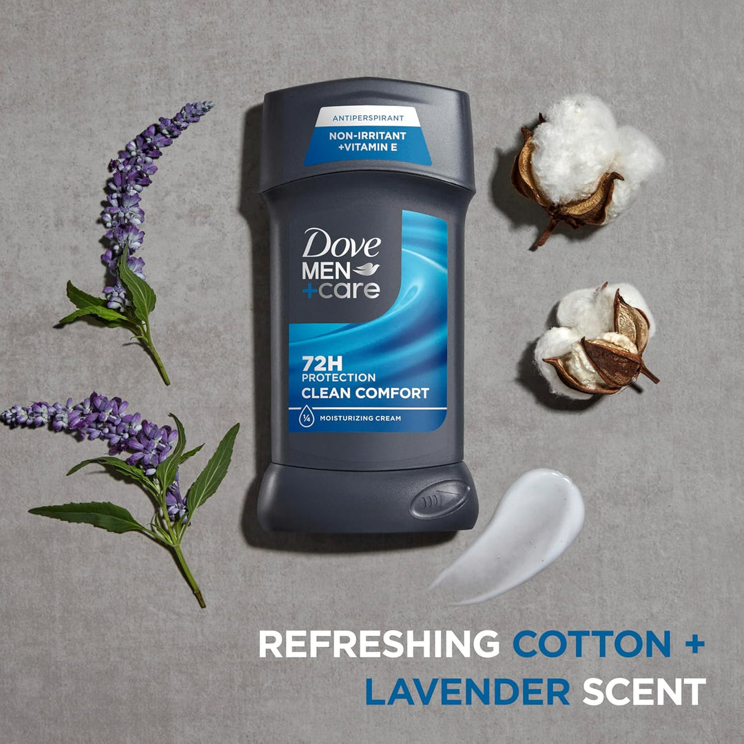 Dove Men+Care - Desodorante antitranspirante en barra para hombre,...