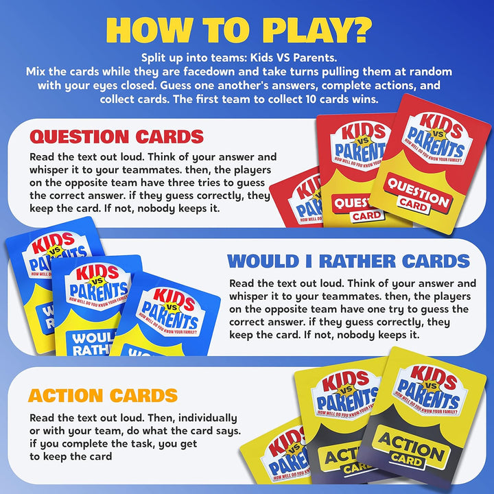 Kids VS Parents - Un divertido juego familiar con