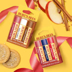 Burt's Bees Winter Wonders - Juego de regalo de bálsamo labial, 3 unidades, Maravillas de invierno