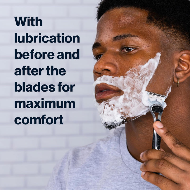 Gillette SkinGuard - Cuchillas de afeitar para hombre, 4 recambios...