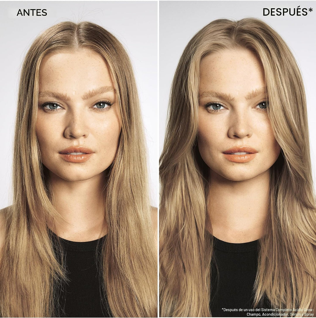 Redken Acidic Grow Full System - Suero para el cuero cabelludo y el...