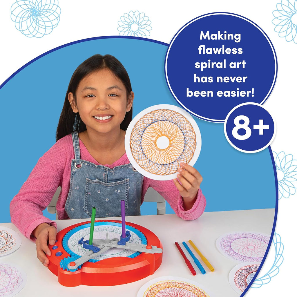 Máquina Eléctrica Spirograph - Artes y Manualidades, Juguetes para Niños, Suministros de Arte, Suministros de Manualidades, Juego de Dibujo, Arte en Espiral, Kit de Diseño de Engranajes Clásico