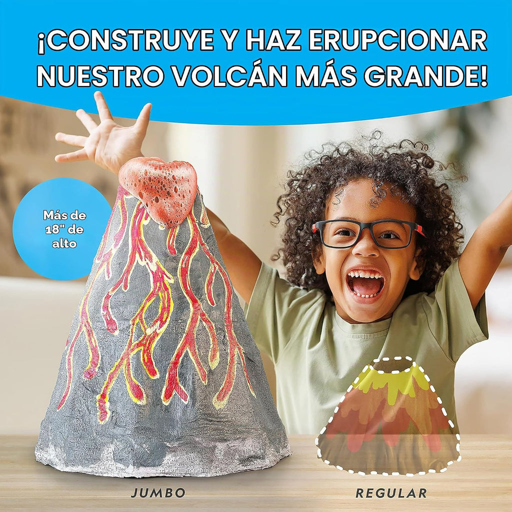 National Geographic Jumbo Volcano Science Kit para niños de 8 a 12 años