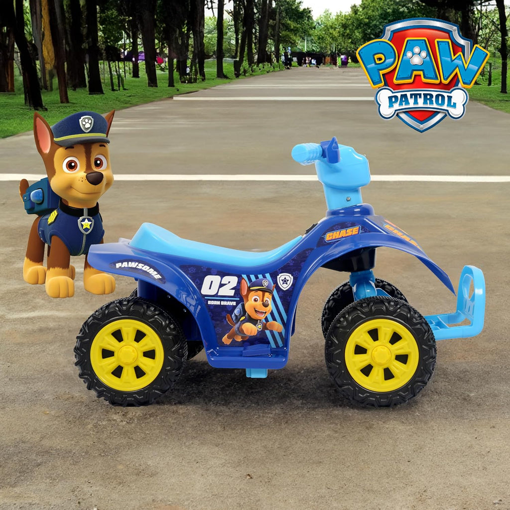 Paw Patrol Chase - ATV de 6 V para niños con batería recargable, de 2 a 3 años