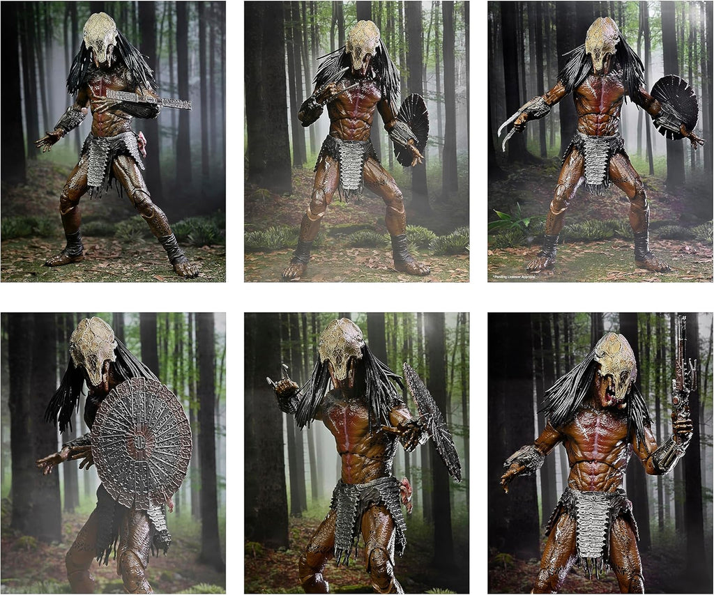 NECA Figura de acción coleccionable de Prey Ultimate Feral Predator escala 7"