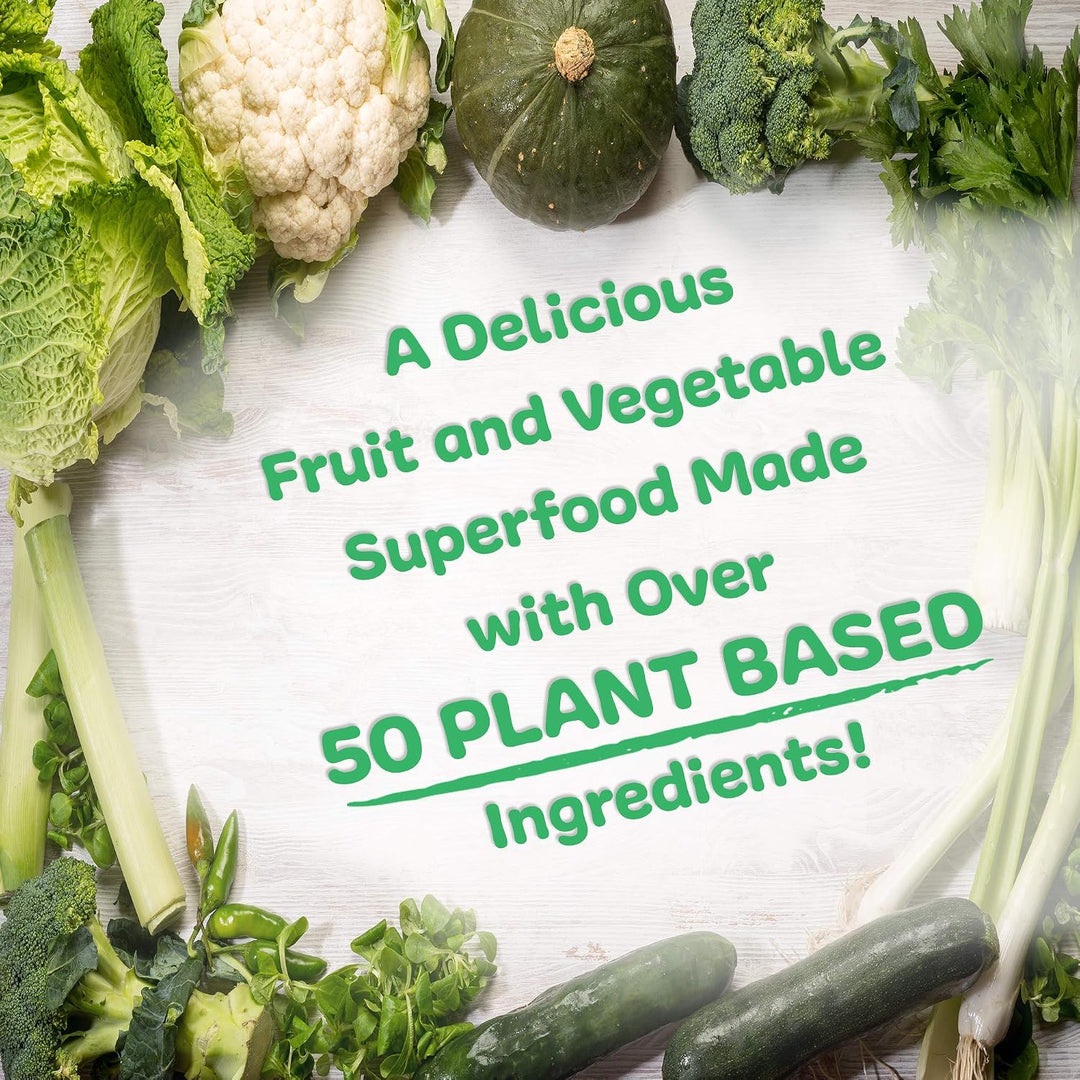 New Vitality Royal Greens Ultra Superfood | Polvo vegetal saludable...