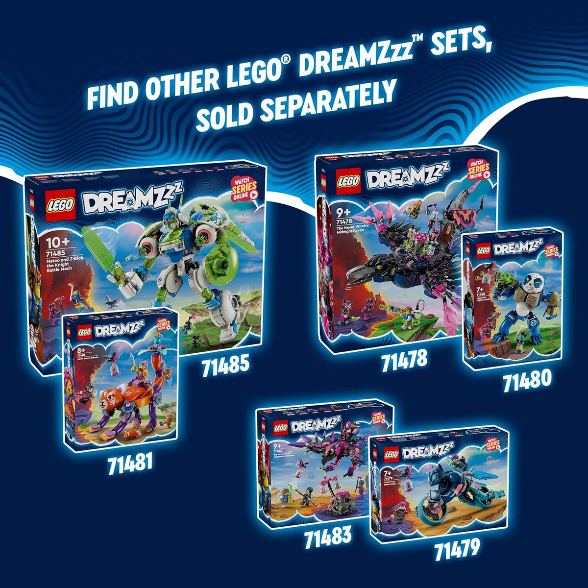 LEGO DREAMZzz 71478 - Juguetes de construcción The Never