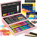 Caliart - Kit de suministros de arte, paquete de 153 unidades