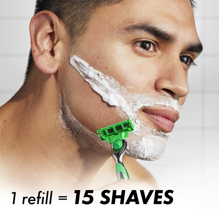 Gillette Mach3 Sensitive - Recambios de cuchillas de afeitar para h...
