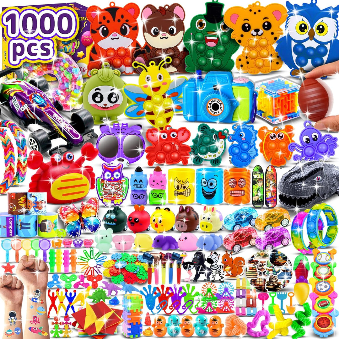1000 piezas de recuerdos de fiesta para niños, juguetes fidget a gr...