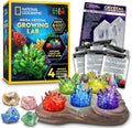 National Geographic Mega Crystal Growing Kit con 6 Crystals para Kids 8-12